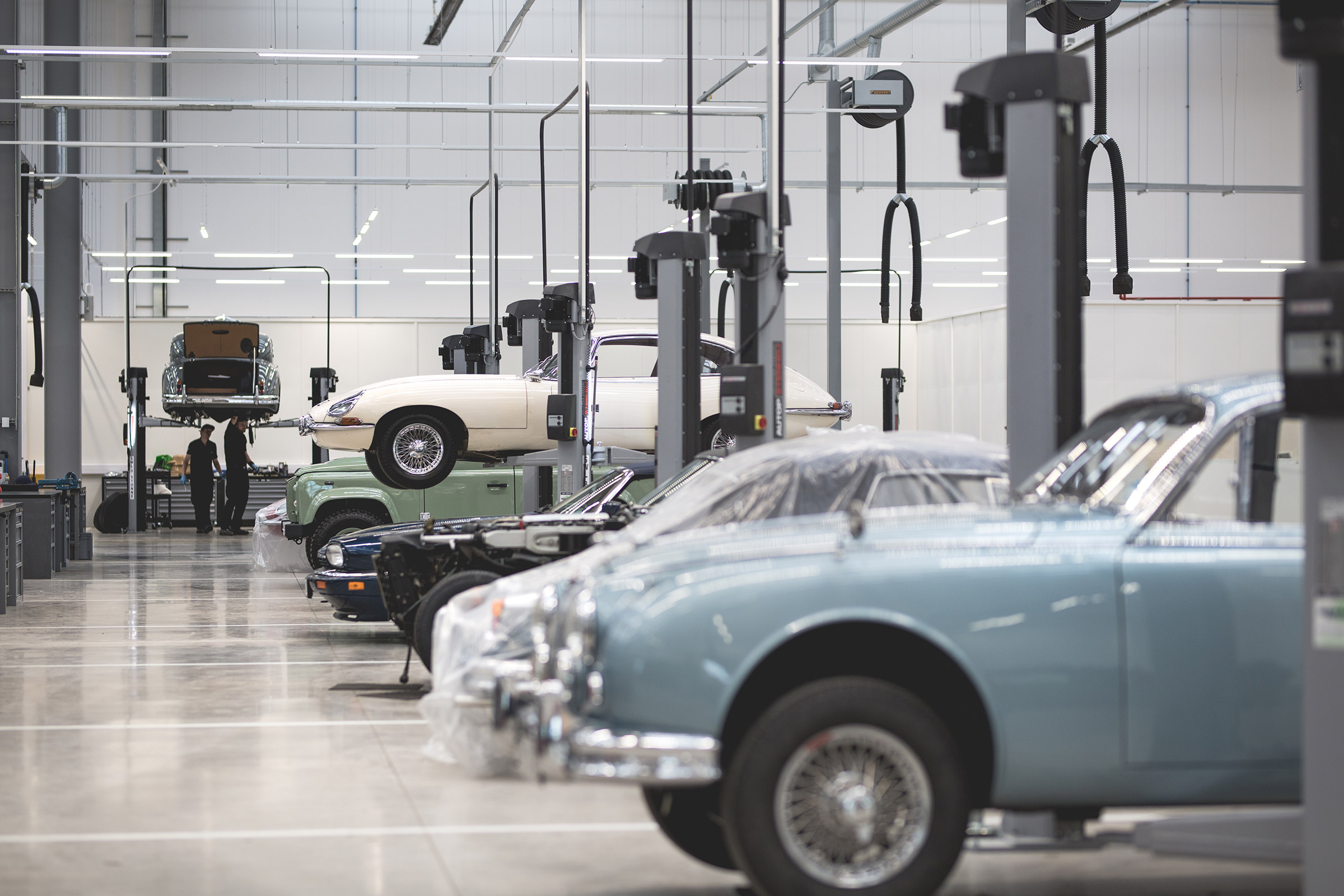 Jaguar Land Rover Classic Works - hall