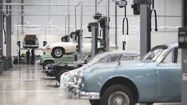 Jaguar Land Rover Classic Works - hall