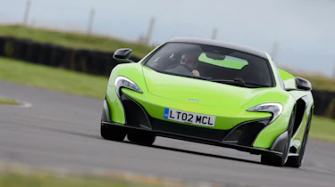 McLaren 675LT - front cornering