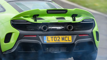 McLaren 675LT - rear cornering