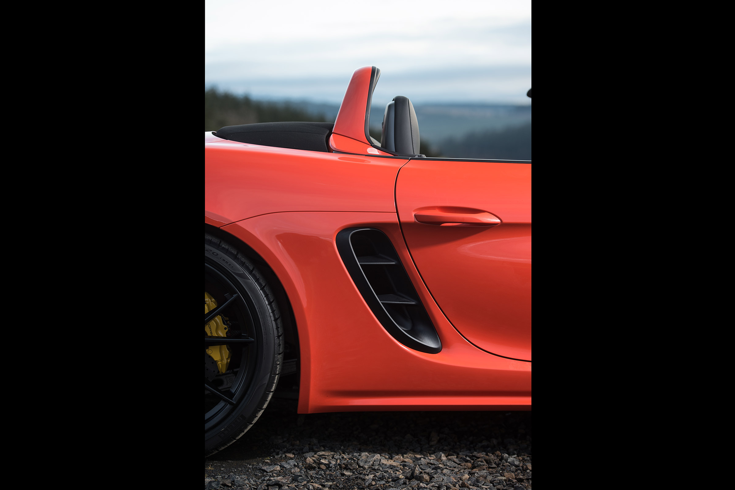 Porsche 718 Boxster S - intake