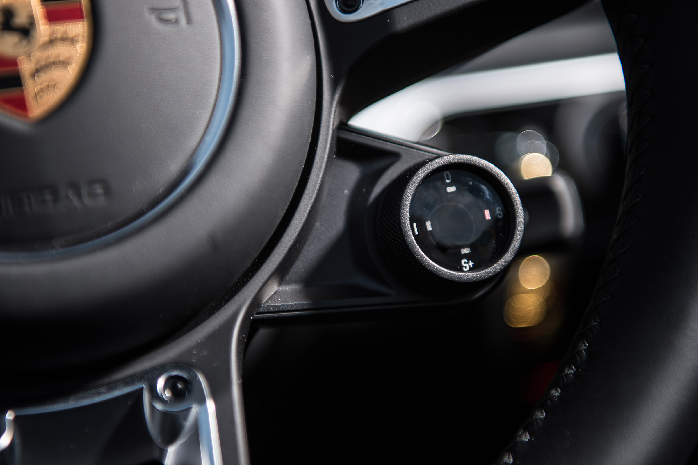 Porsche 718 Boxster S - drive selector