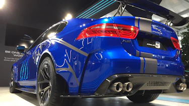 Jaguar XE SV Project 8 - Goodwood rear three quarter