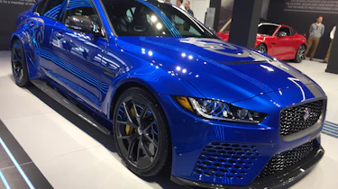 Jaguar XE SV Project 8 - Goodwood front three quarter