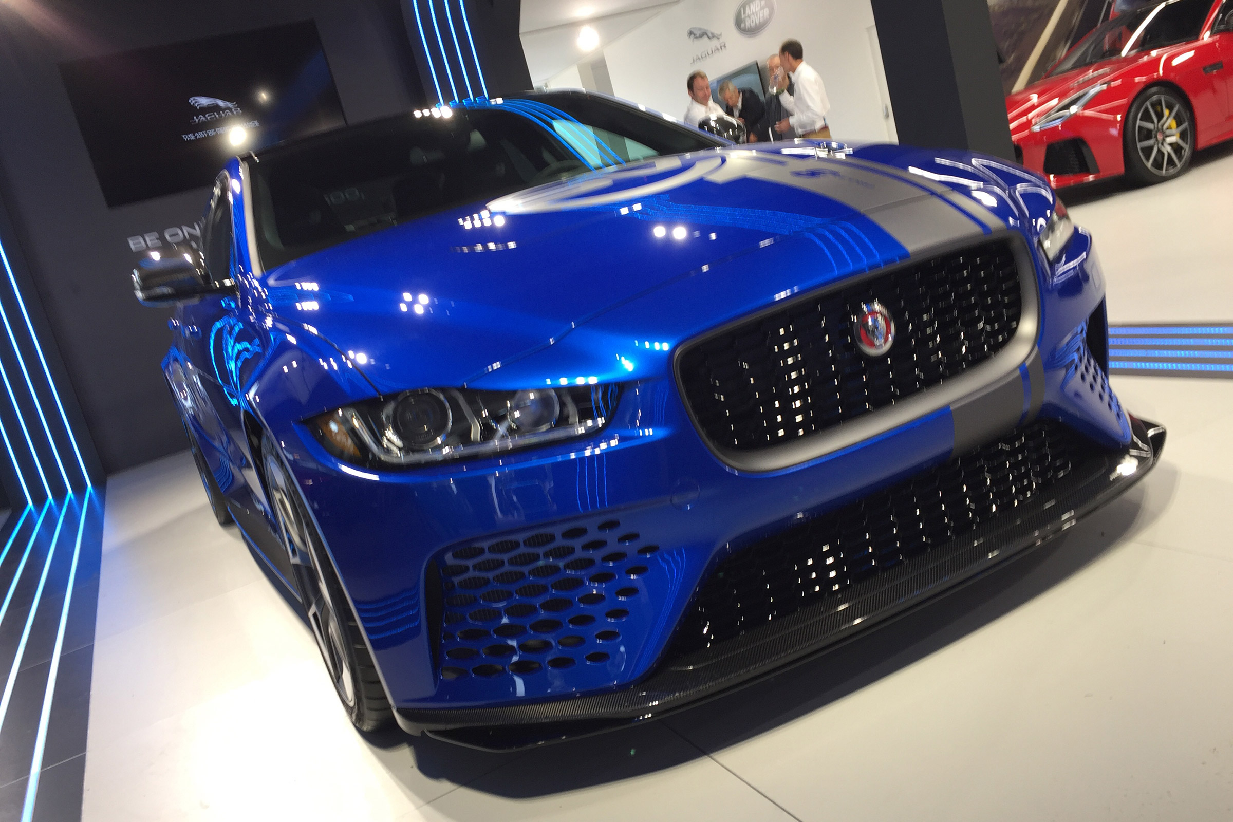 Jaguar XE SV Project 8 - Goodwood front 
