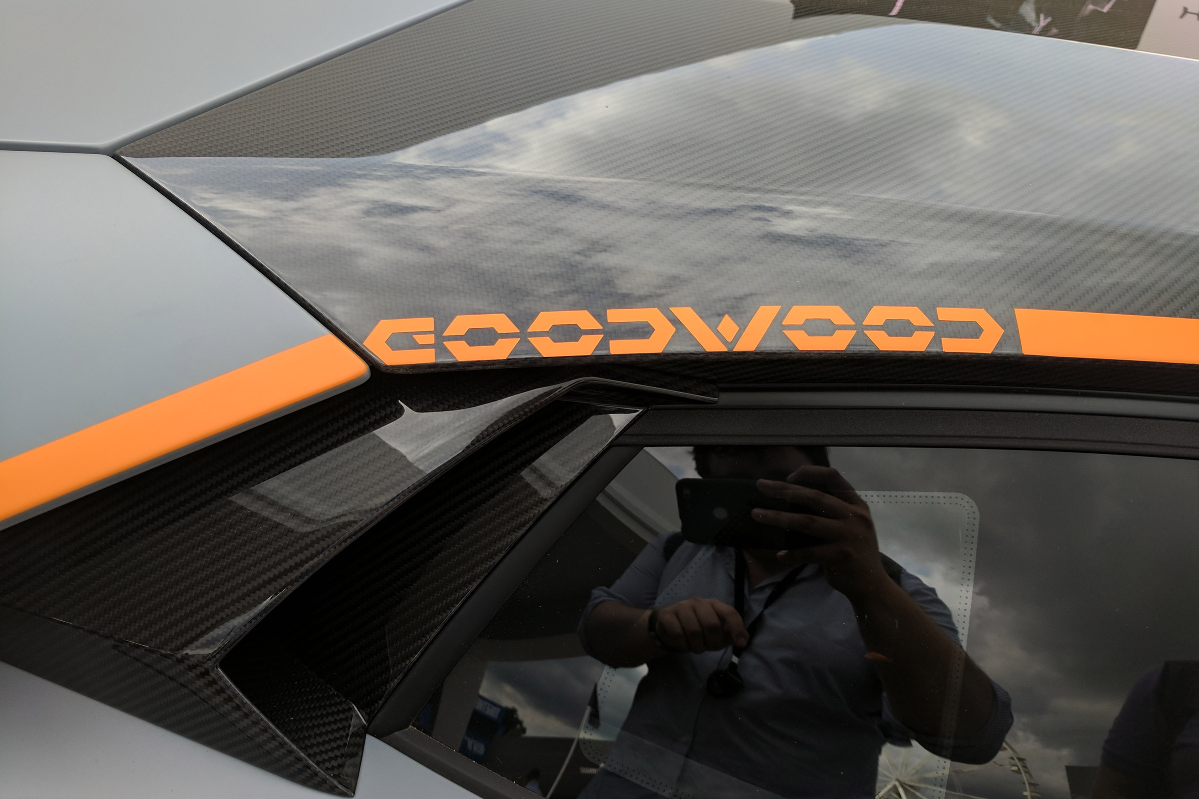 Lamborghini Aventador Goodwood special badge
