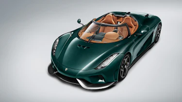 Koenigsegg Regera - green