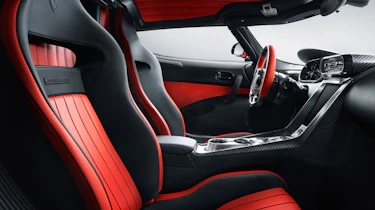 Koenigsegg Regera - interior