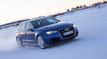 Audi RS3 - snow driving