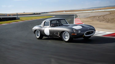 Lightweight Jaguar E-Type - front