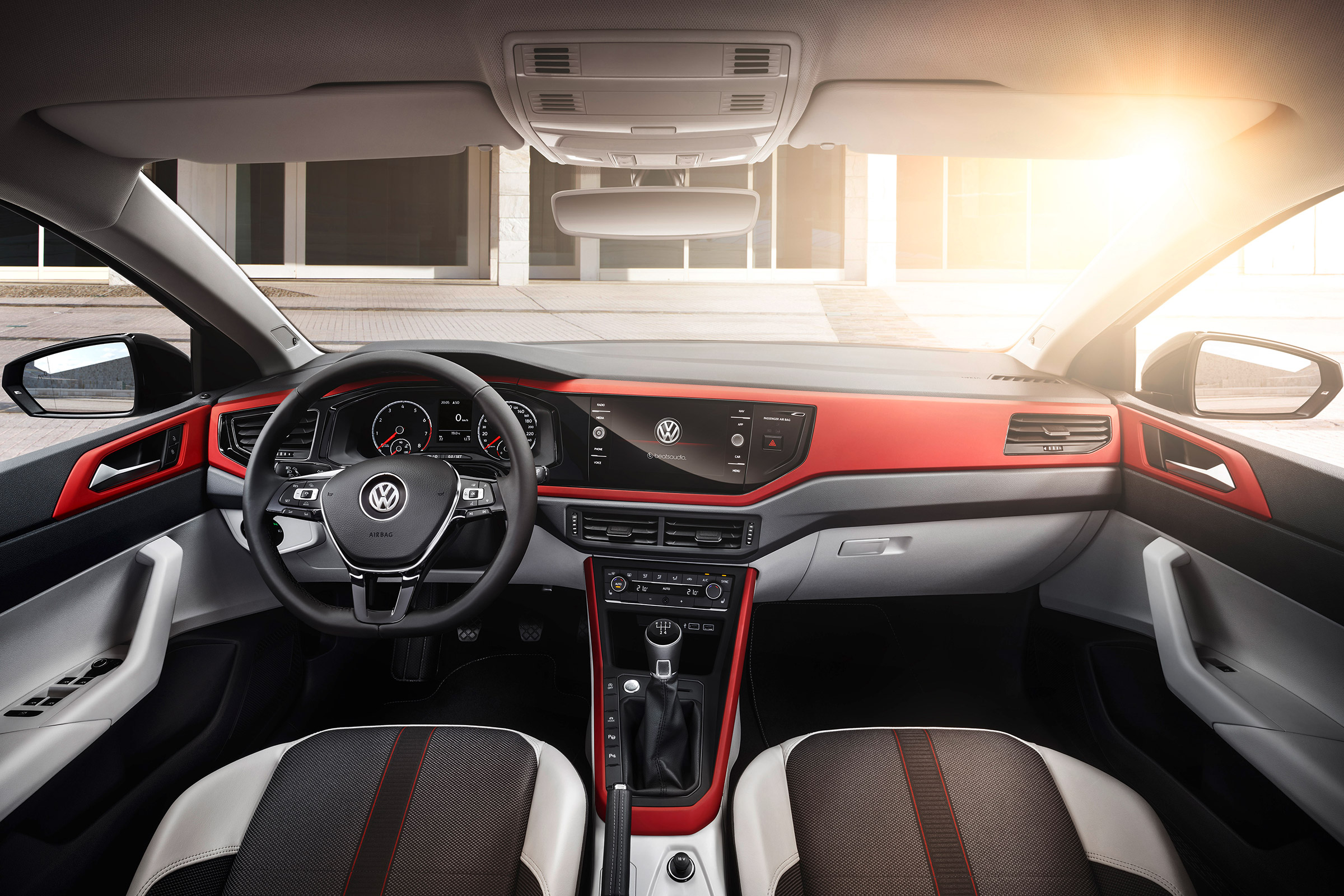 2017 Volkswagen Polo - Beats interior