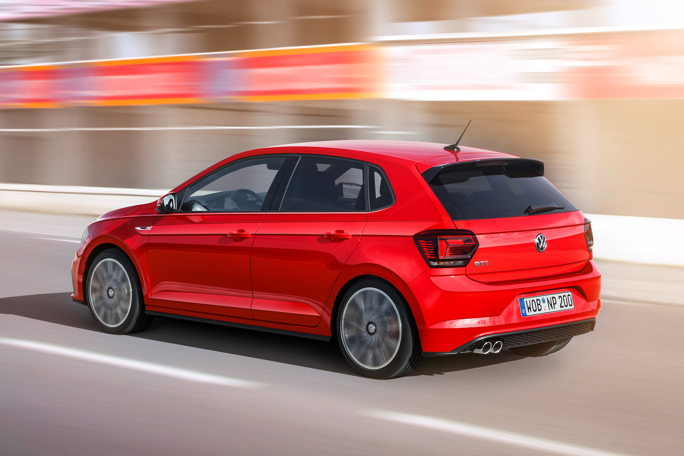 Volkswagen Polo GTI - rear driving