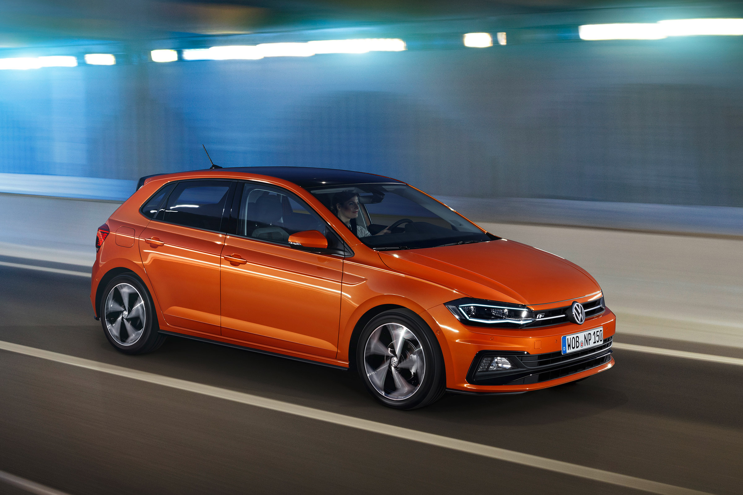 2017 Volkswagen Polo - R-Line front driving