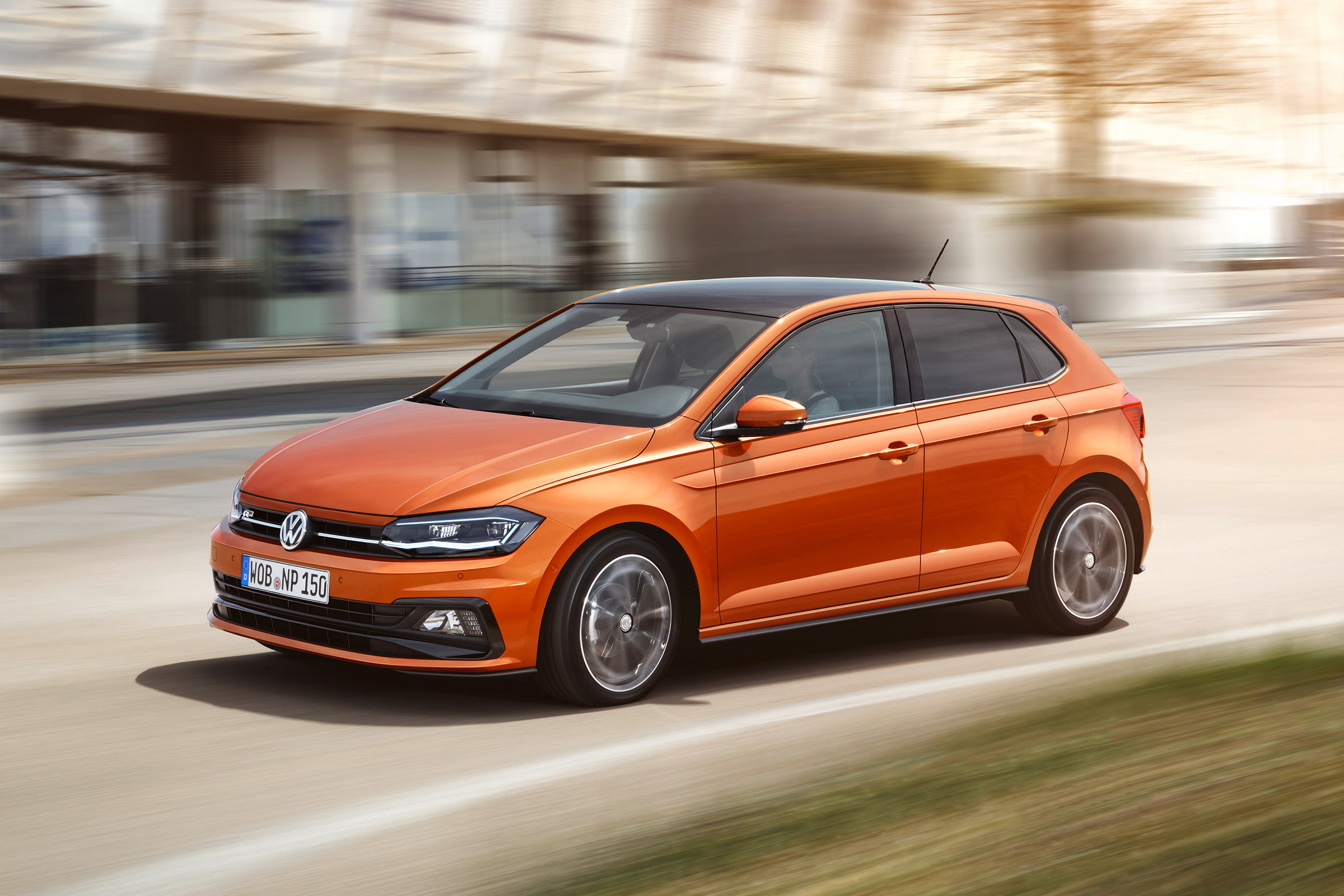 2017 Volkswagen Polo - R-Line front driving