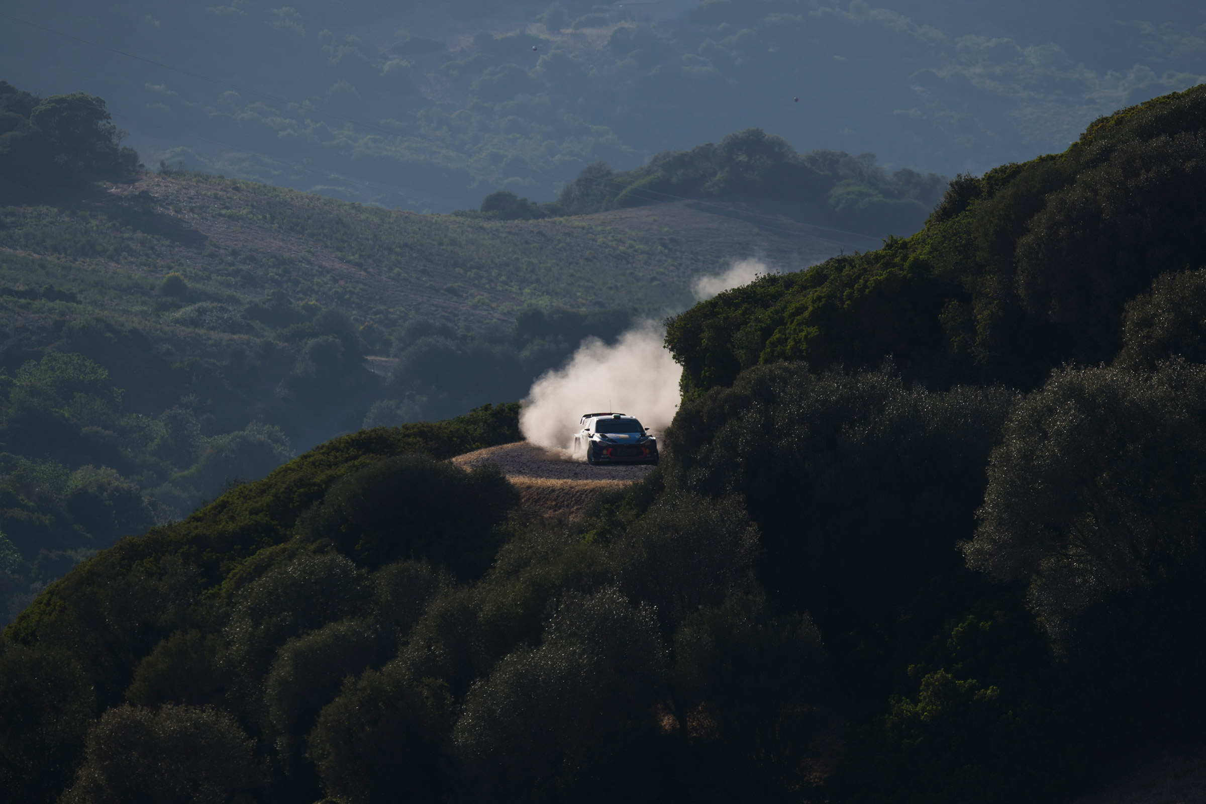 WRC Rally Sardinia - distance