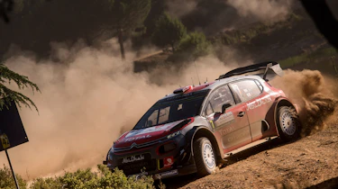 WRC Rally Sardinia - citroen c3