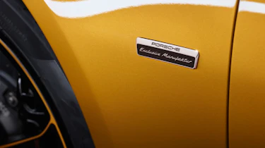 Porsche 911 Turbo S Exclusive Series - Wing badge