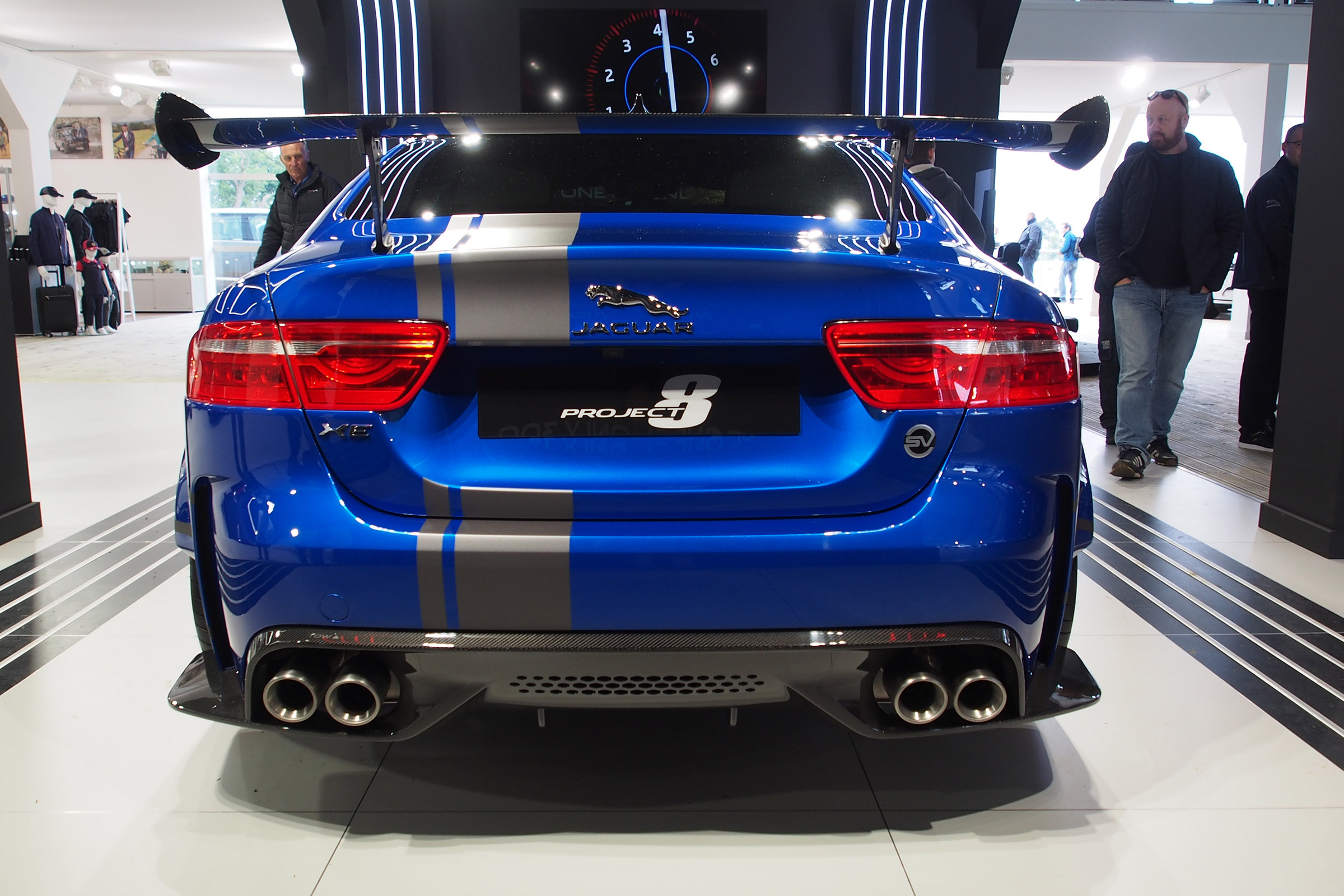 Goodwood Festival of Speed - Jaguar XE SV Project 8 rear