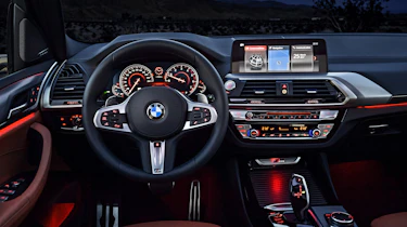 BMW X3 M40i - interior dark