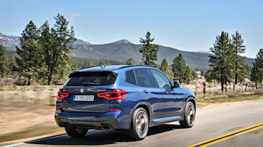 BMW X3 M40i - rear driving
