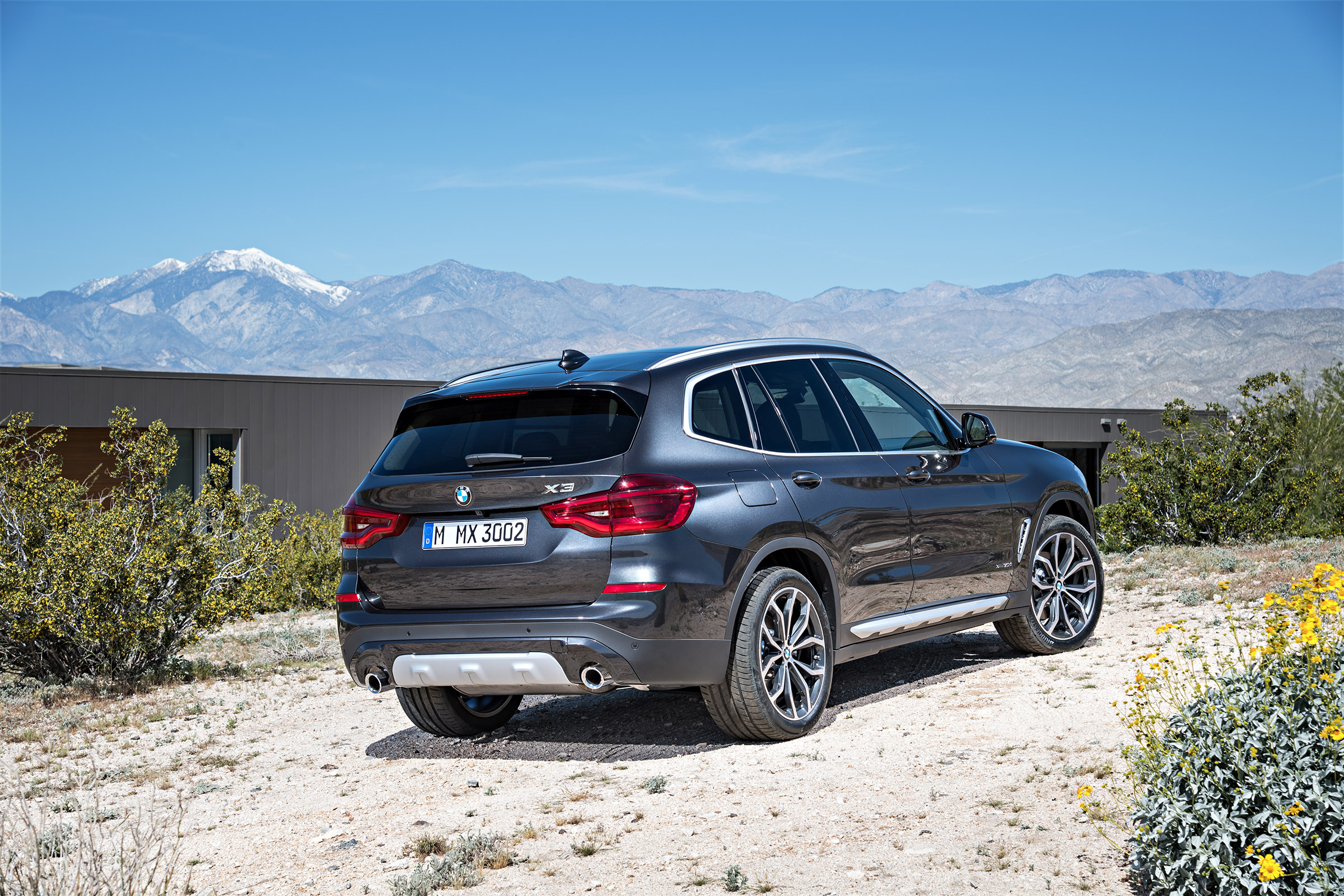 BMW X3 xDrive30d - rear static