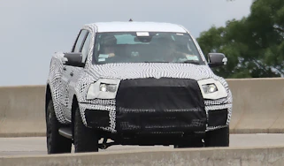 Ford Ranger Raptor spy - front