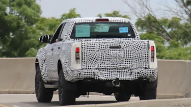 Ford Ranger Raptor spy - rear
