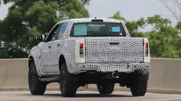 Ford Ranger Raptor spy - rear4