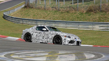 Toyota Supra spy shots -