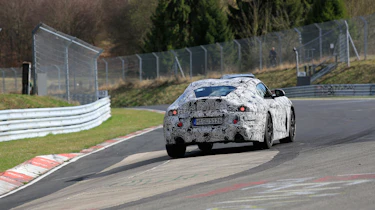 Toyota Supra spy shots - rear