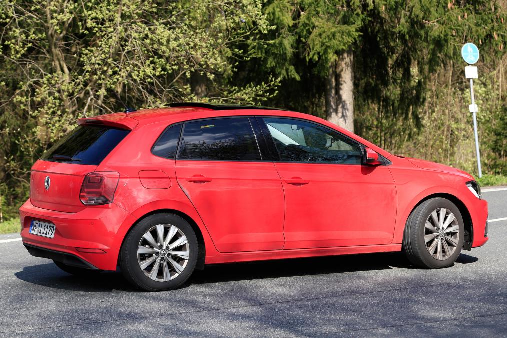 VW Polo spy rear