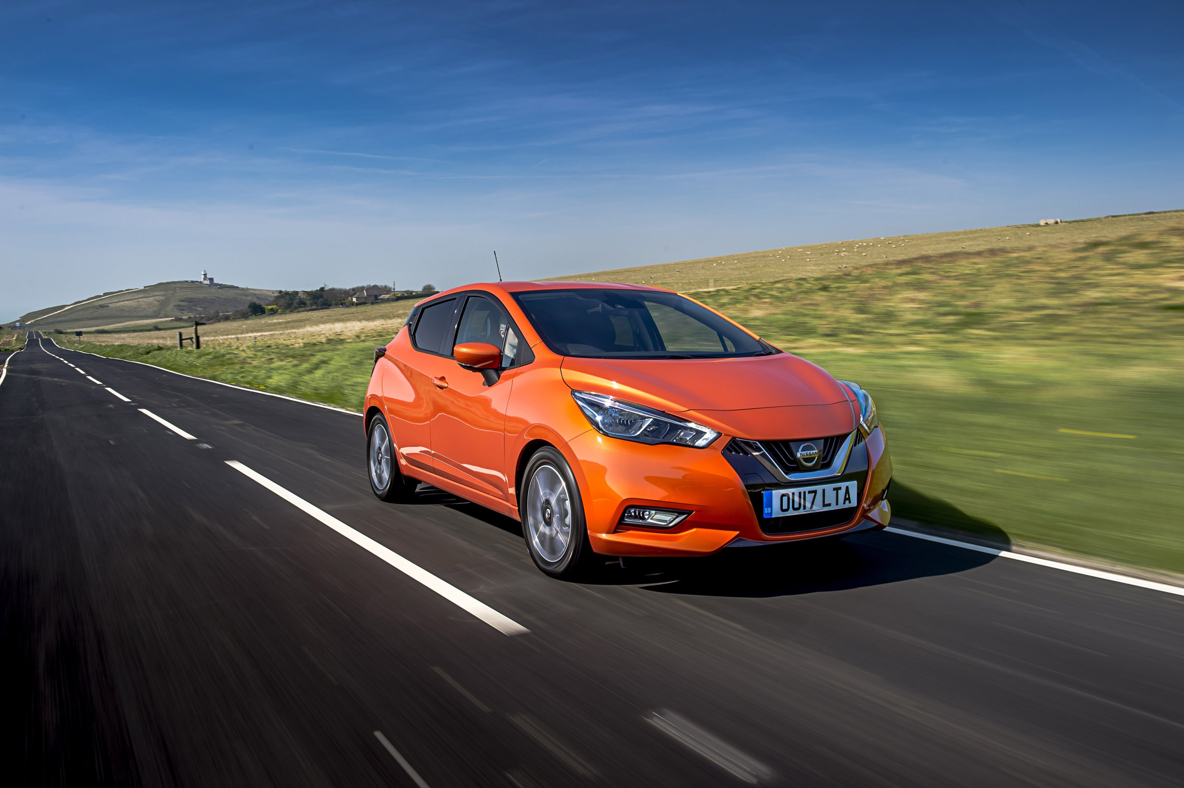 Nissan Micra front three quarters