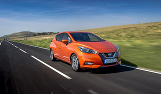 Nissan Micra front three quarters