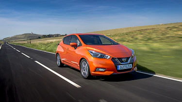 Nissan Micra front three quarters