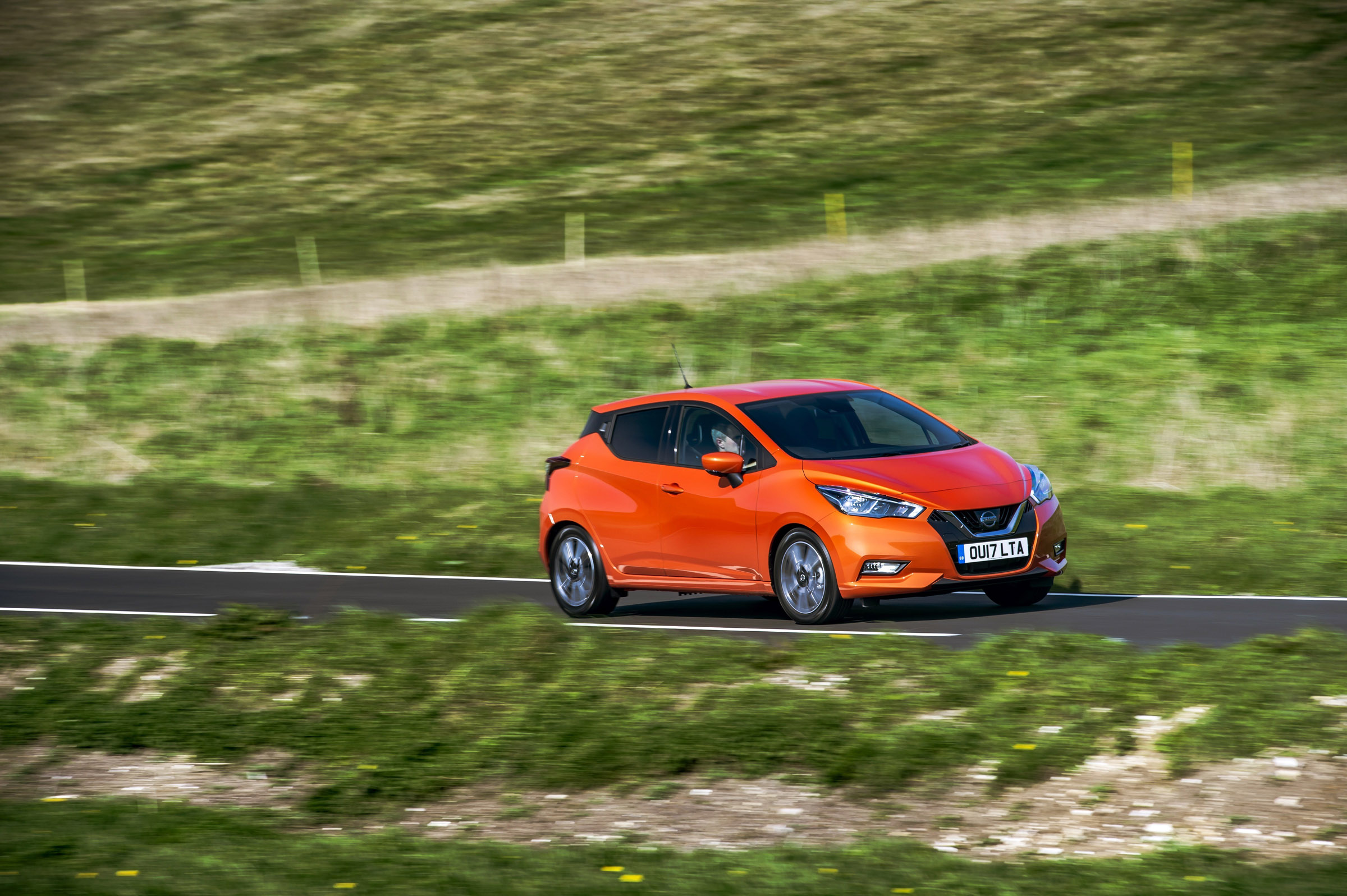 Nissan Micra front three quarters