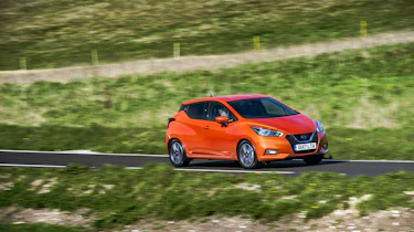 Nissan Micra front three quarters