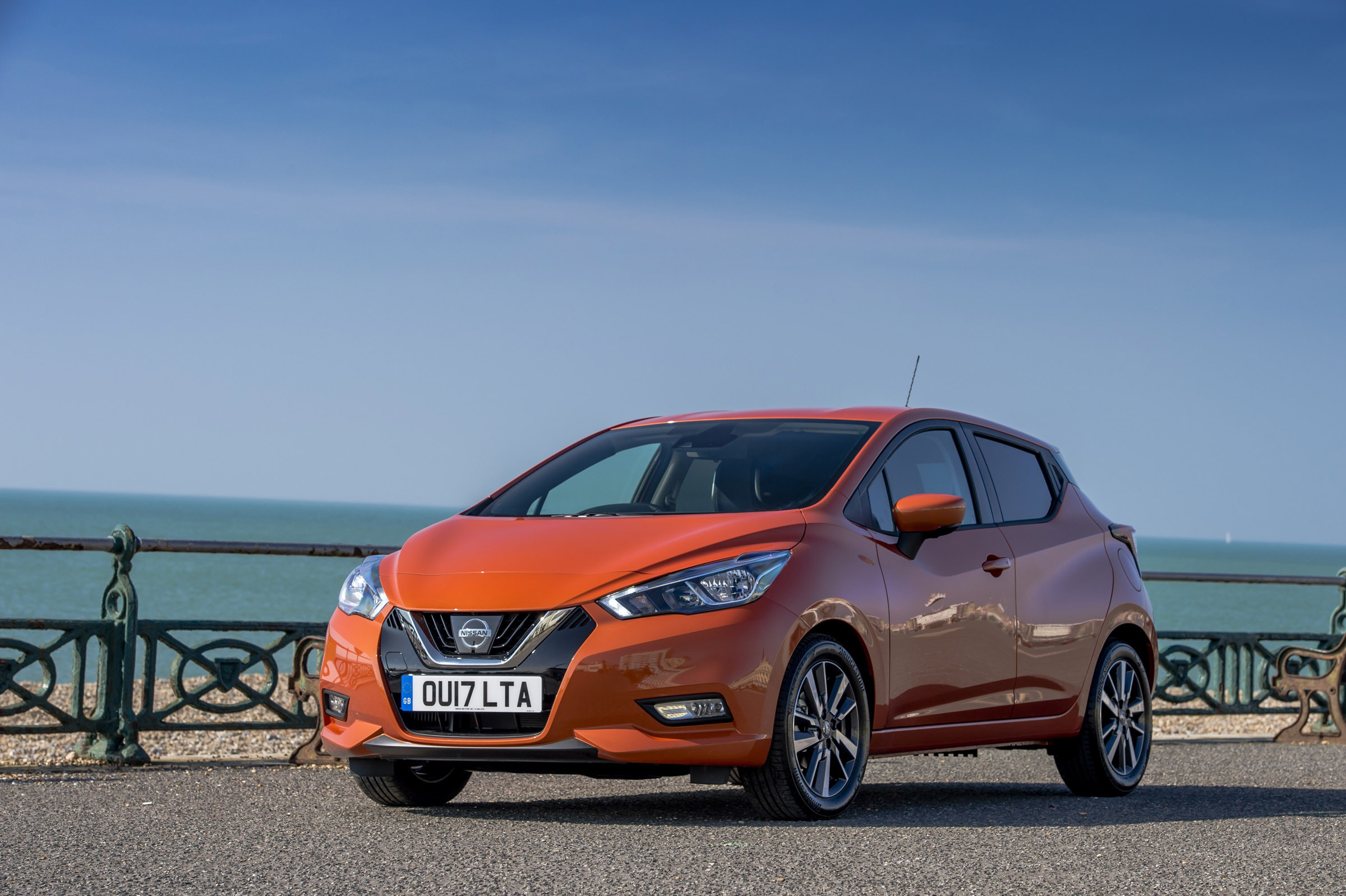Nissan Micra front three quarters static