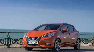 Nissan Micra front three quarters static