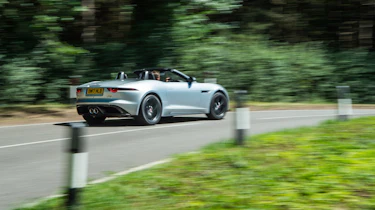 Used Jaguar F-Type P400 – action