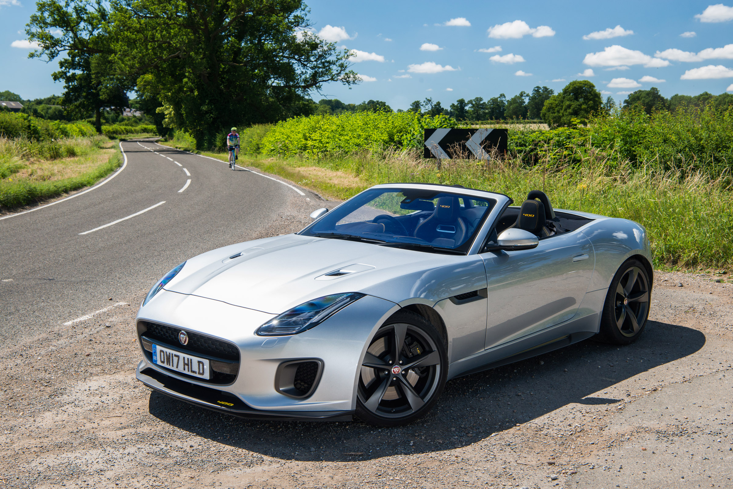 Used Jaguar F-Type P400 – front