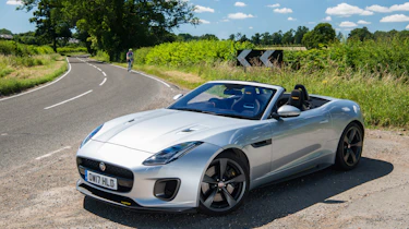 Used Jaguar F-Type P400 – front
