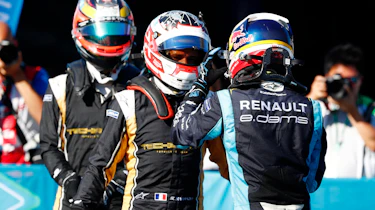 Vergne, Sarrazin and Buemi