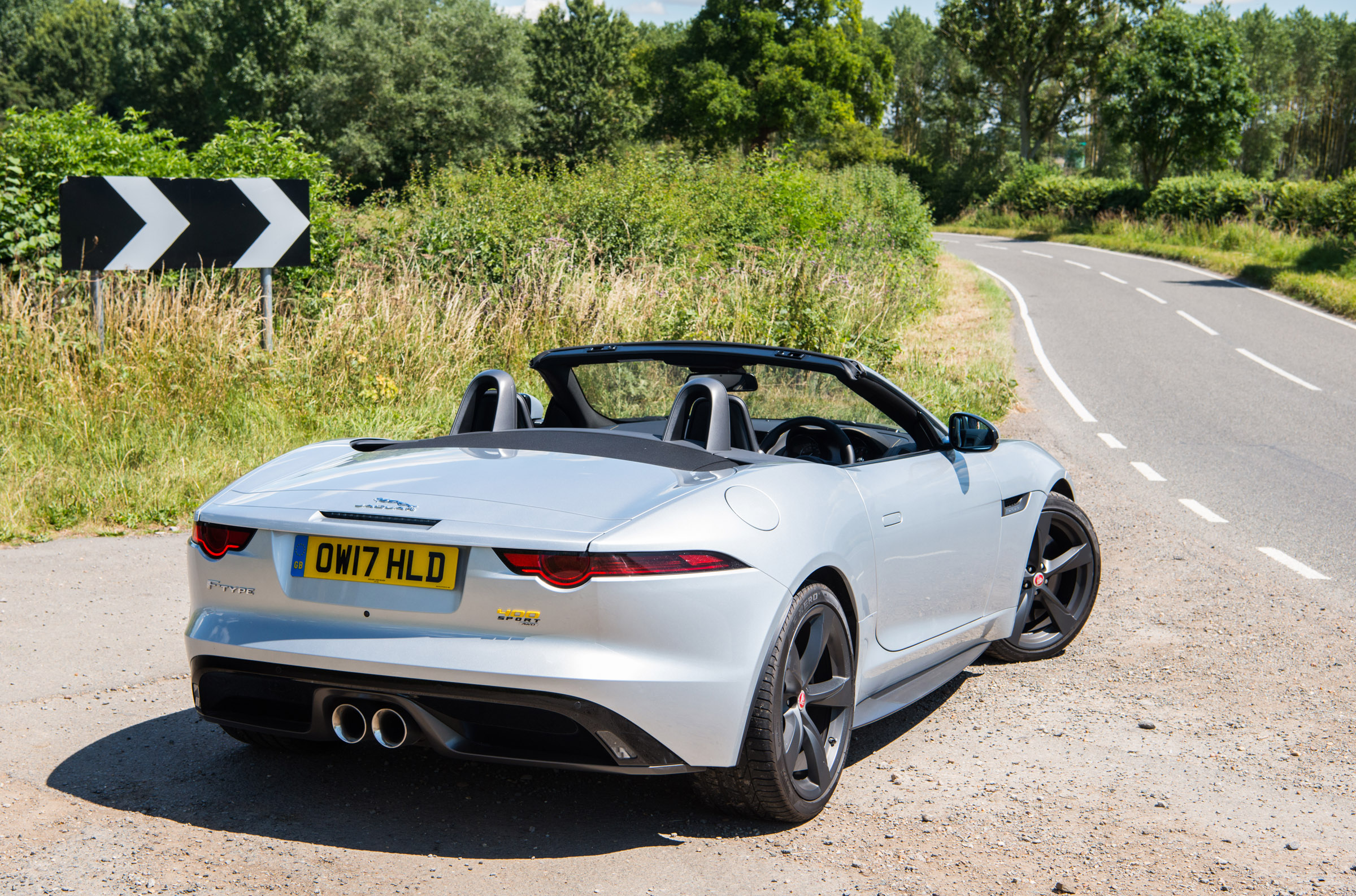 Used Jaguar F-Type P400 – rear