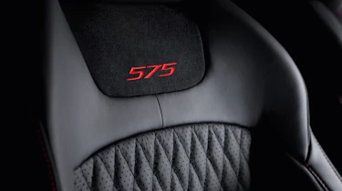 Jaguar XJR575 seat detail