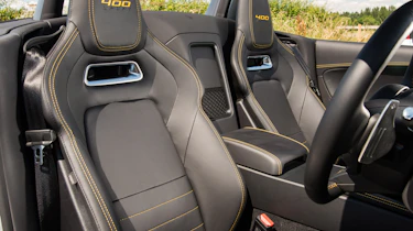 Jaguar F-type 400 Sport seats