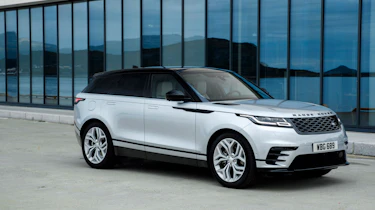 Range Rover Velar front three quarters