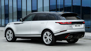 Range Rover Velar rear three quarters