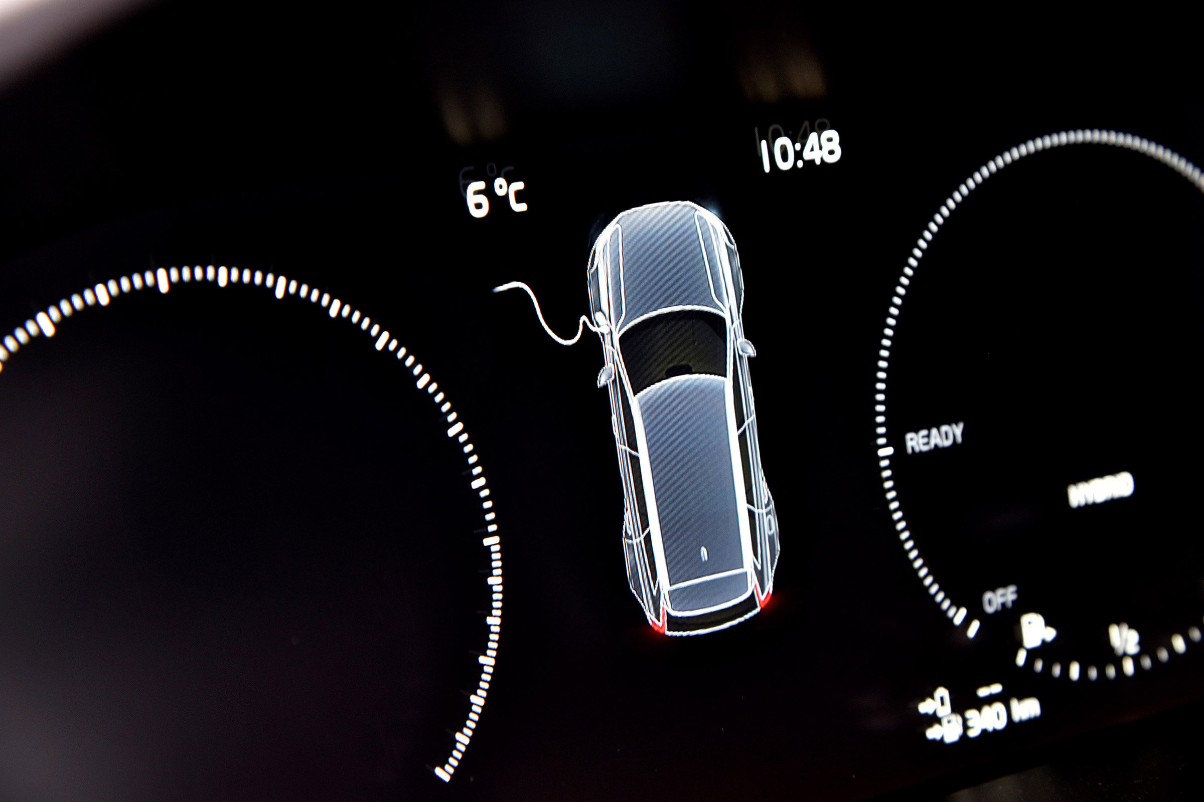 Volvo EV announcement - dials