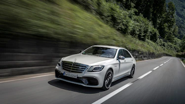 Mercedes S-class - front tracking