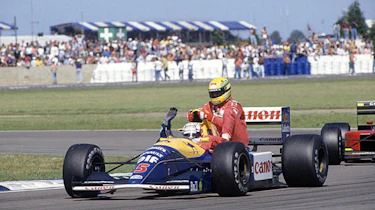 British F1's greatest moments - Mansell and Senna